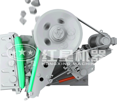高嶺土顎式破碎機(jī)工作原理動(dòng)態(tài)圖