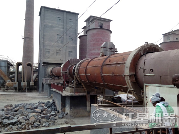 陶粒砂生產(chǎn)現(xiàn)場