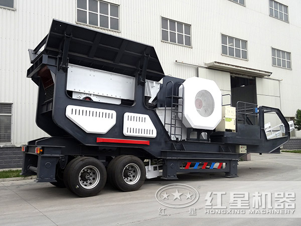 建筑垃圾移動式破碎機(jī)