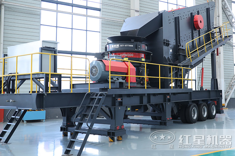 輪胎式移動破碎機