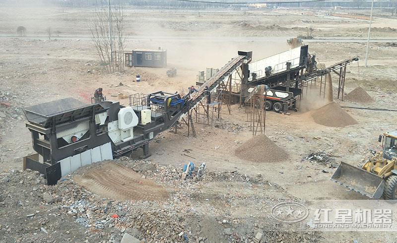 二合一移動式破碎機