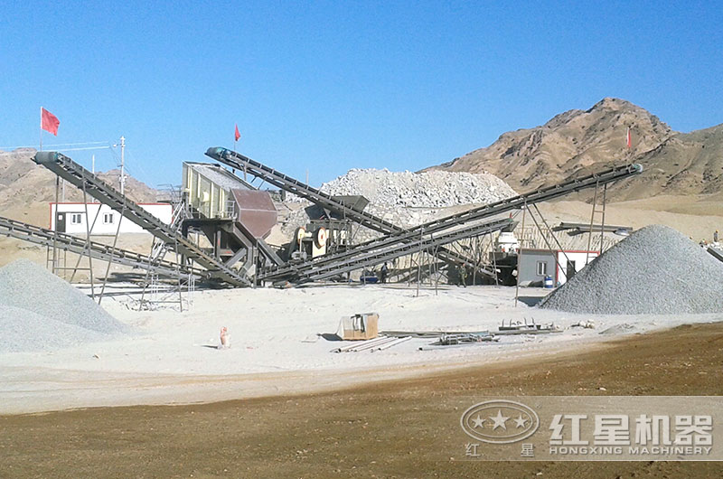 石子破碎生產(chǎn)線實拍圖 石子破碎生產(chǎn)線實拍圖