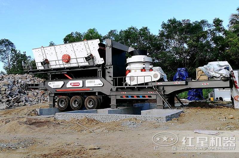 建筑垃圾破碎處理現(xiàn)場實拍