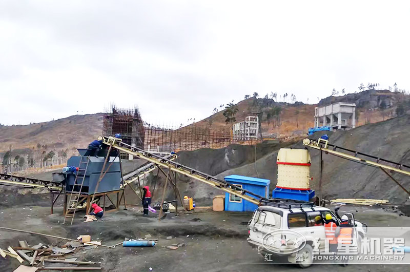 立式制砂機(jī)碎煤使用現(xiàn)場