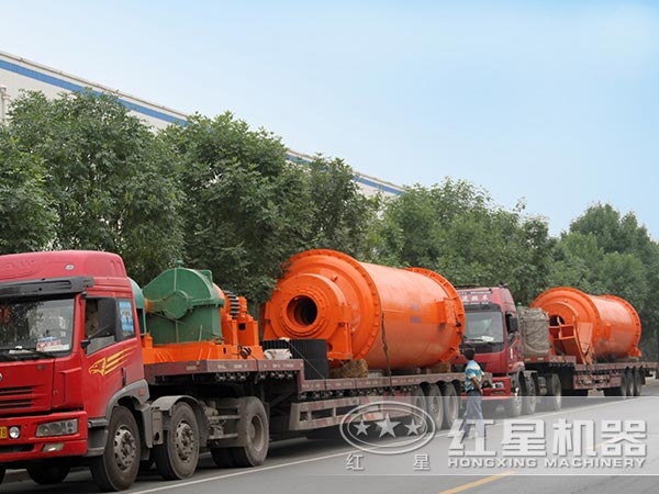 球磨機發(fā)貨現場