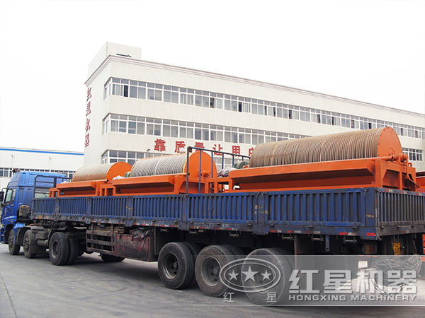 高梯度磁選機(jī)發(fā)貨現(xiàn)場(chǎng)