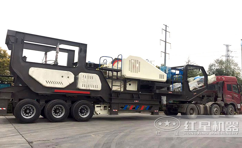 移動式建筑廢料粉碎機(jī)發(fā)往吉林