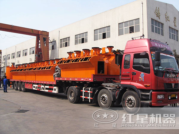 浮選機發(fā)往山西