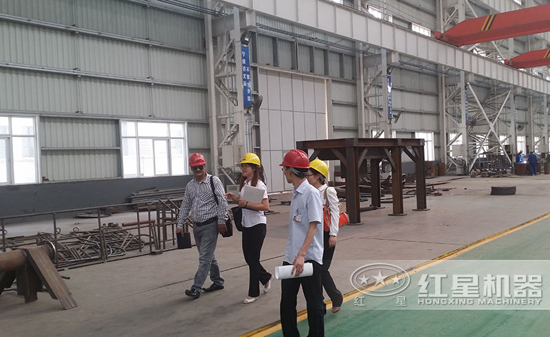 用戶來廠參觀、咨詢