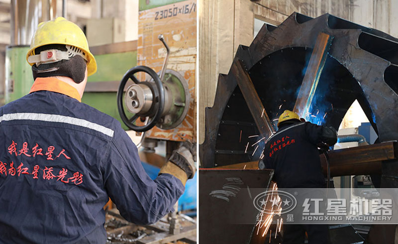 紅星設(shè)備制造現(xiàn)場