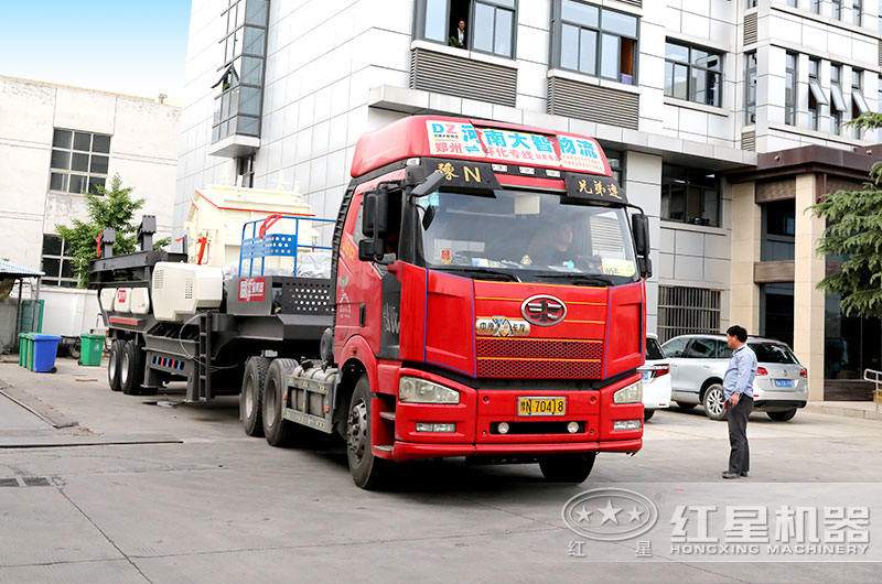 車輪移動(dòng)式打沙機(jī)發(fā)貨了