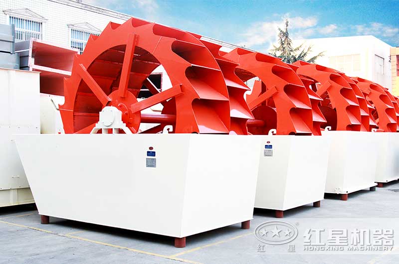 日產(chǎn)600方洗沙機設備實拍圖