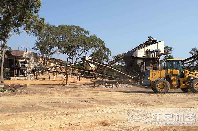 砂石設(shè)備-安徽客戶現(xiàn)場