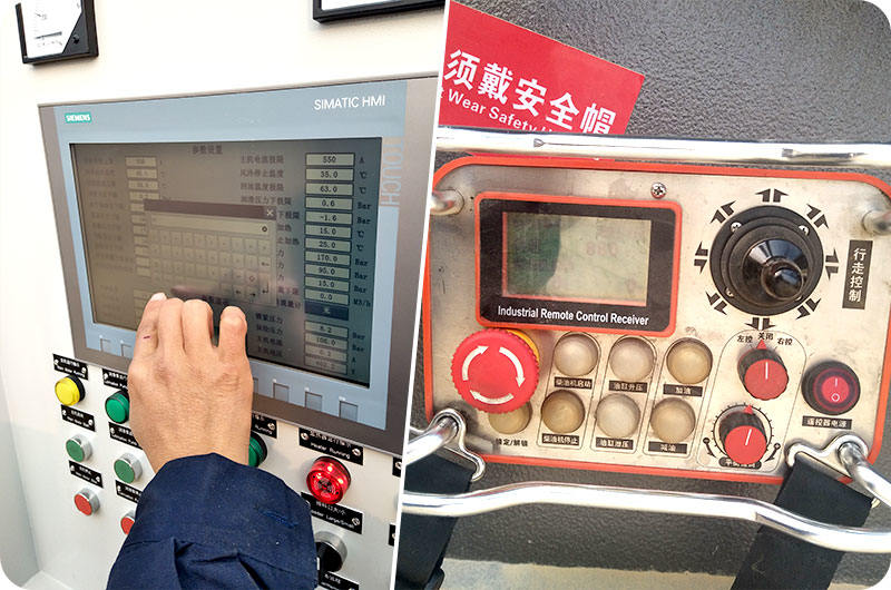 觸摸屏作業(yè)、遙控行走