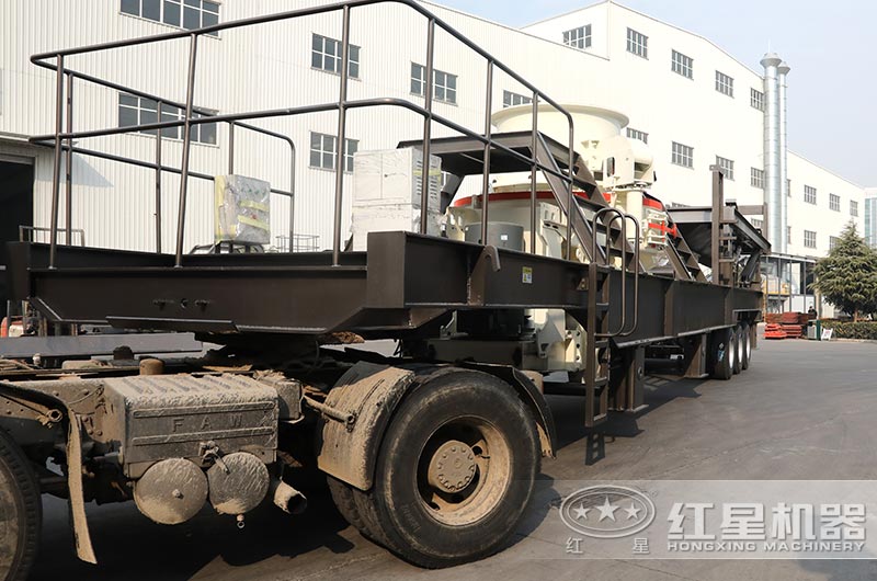 車載式流動打沙機軸距短、轉(zhuǎn)彎半徑小