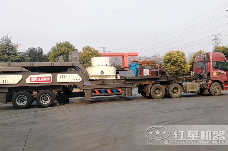 移動制砂機發(fā)貨中