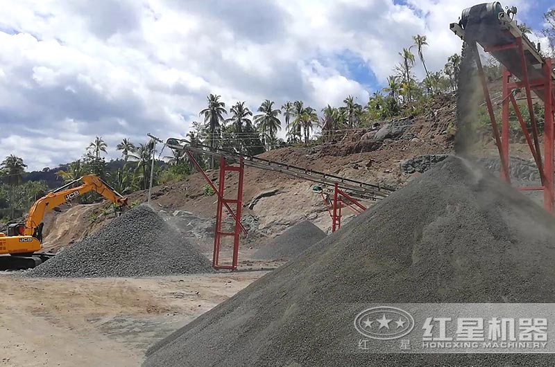 成品石子粒形好、規(guī)格全