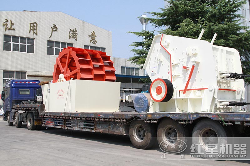 時產(chǎn)100方洗沙機(jī)發(fā)貨