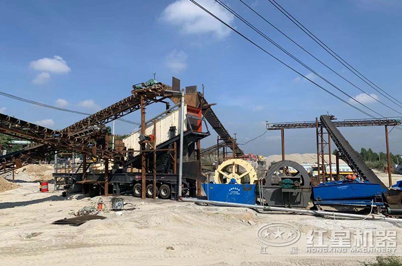 海南客戶石頭磨沙子生產(chǎn)現(xiàn)場實(shí)拍圖片 海南客戶石頭磨沙子生產(chǎn)現(xiàn)場實(shí)拍圖片