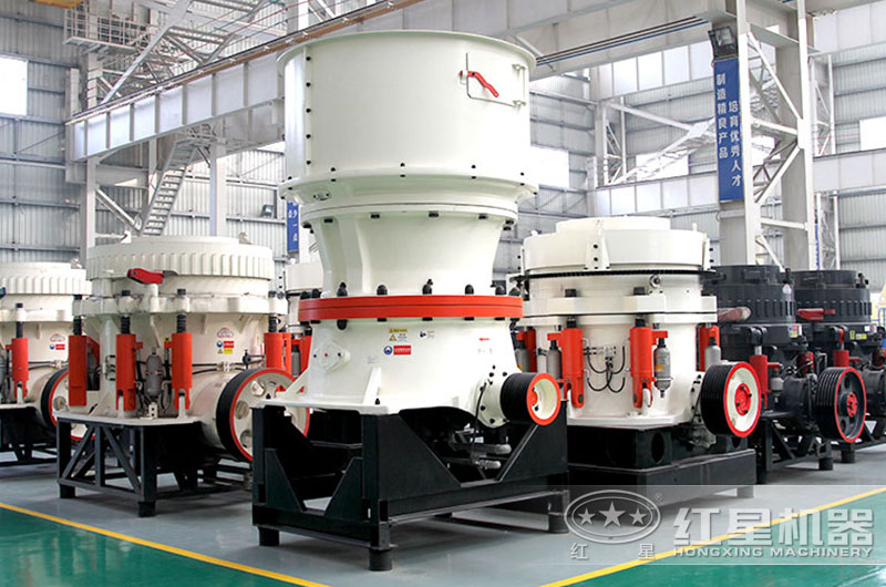 圓錐式破碎機生產能力強、噪音小