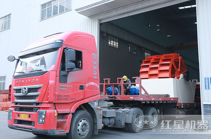 水洗沙機(jī)準(zhǔn)備出廠發(fā)貨，運(yùn)往安徽合肥