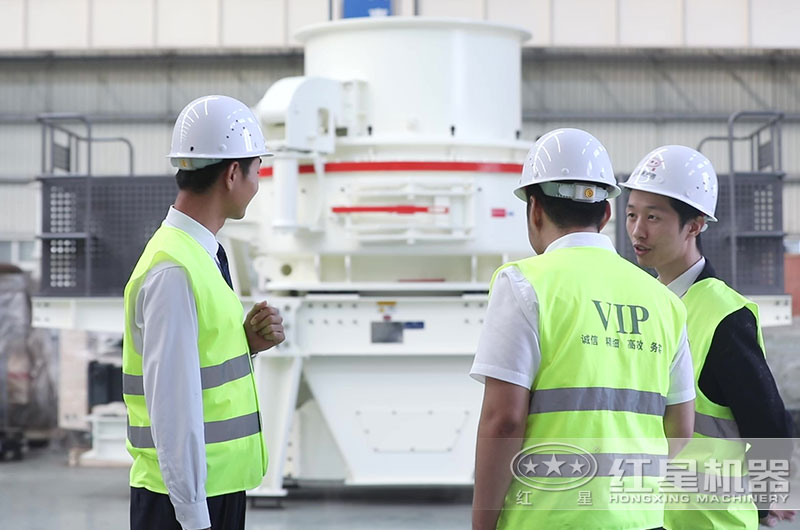 用戶到廠區(qū)近距離了解HVI1032沖擊式制砂機(jī) 用戶到廠區(qū)近距離了解HVI1032沖擊式制砂機(jī)