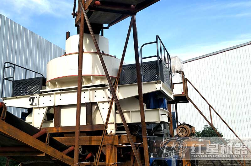 制砂機設(shè)備已投產(chǎn)使用，符合環(huán)保標準