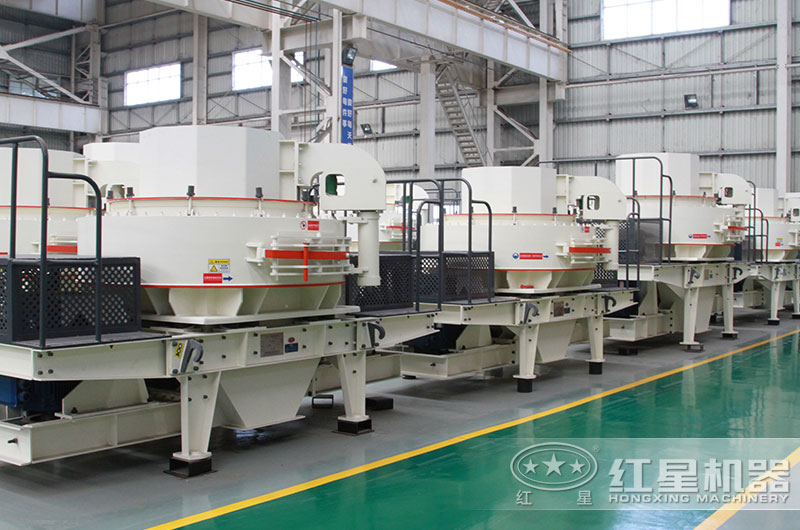 沖擊式破碎機車間實拍大圖