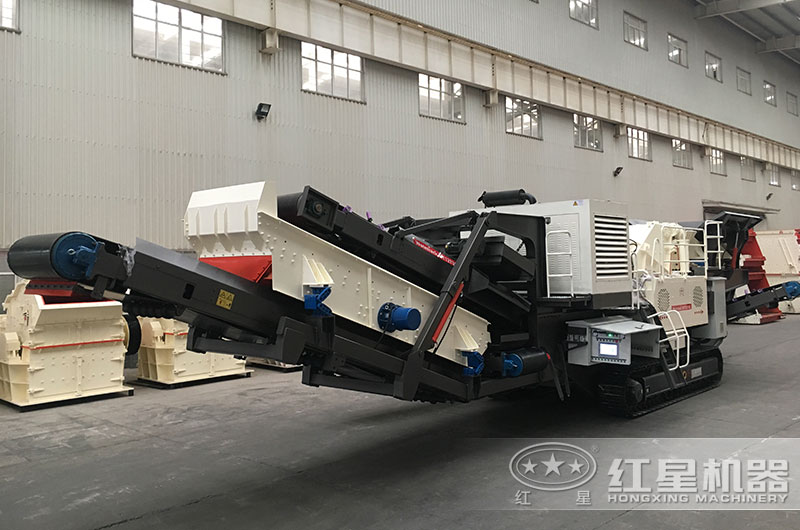 反擊破作為主機的履帶制砂機