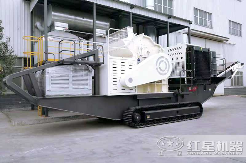 細(xì)碎機作為主機的履帶式制砂機