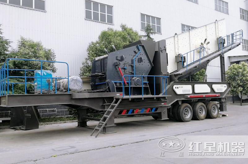 常見移動式建筑垃圾破碎機(jī)_移動式反擊破