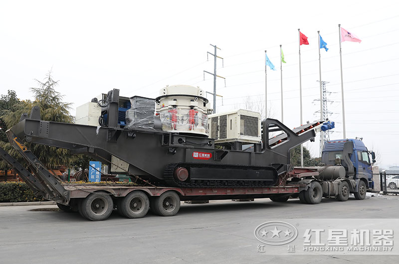 全自動液壓巖石破碎機(jī)發(fā)貨啦，前往河北