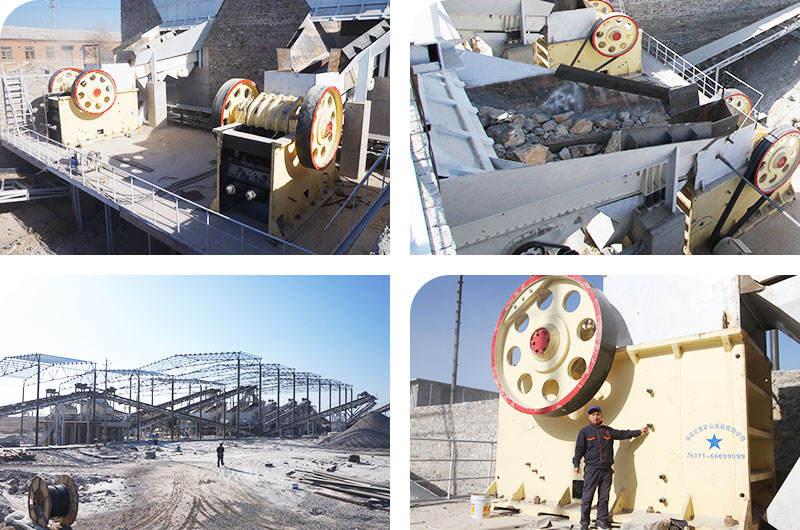 顎式破碎機(jī)作業(yè)現(xiàn)場(chǎng)合集