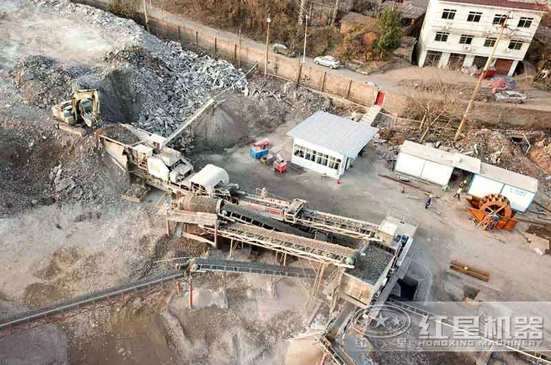 建筑垃圾處理現(xiàn)場(chǎng)